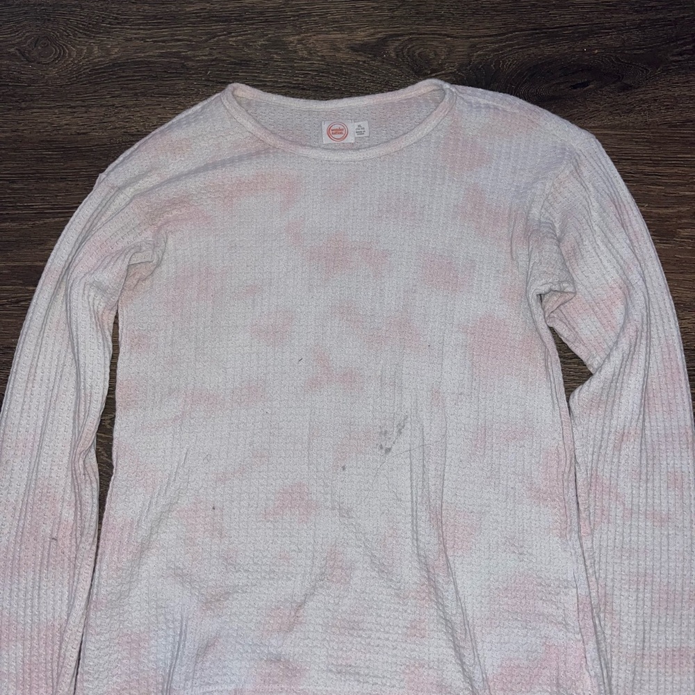 Wonder Nation Pink and White Kids Sweater